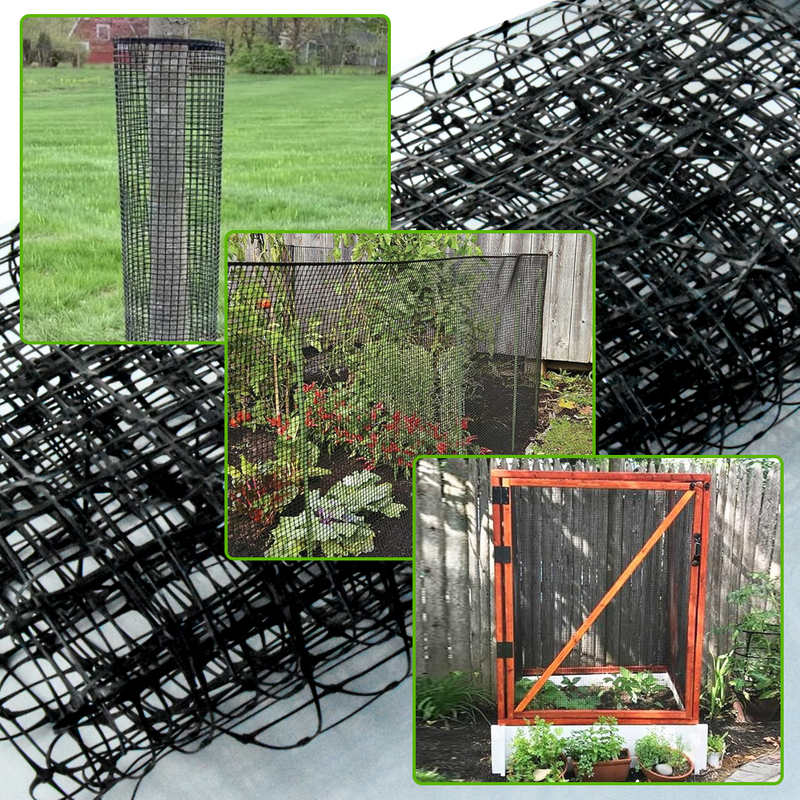Black Color BOP siatka do wytłaczanego ogrodu siatkę molową