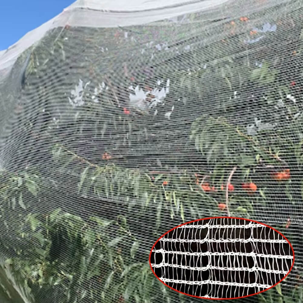 UV HDPE 50GSM Czarna siatka przeciw pszczocie