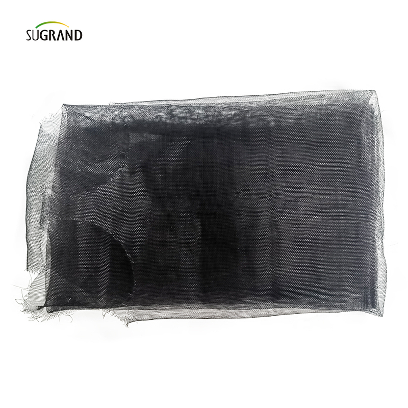 HDPE+UV czarny plastikowy ekran siatki Rolki owadów do szklarni dla szklarni