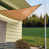 Nowy Virgin HDPE Anti UV Sun Shade Żagiel Outdoor Triangle