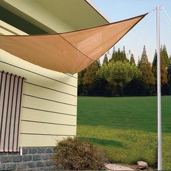 Nowy trójkąt markizy markizy Virgin HDPE Anti UV Sun Shade