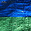 Plastikowe płótno wodoodporne PE Blue-zielone plandeki dla rolnictwa