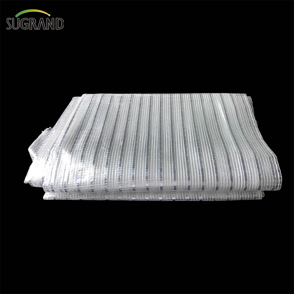 50% srebrnej aluminiowej netto cienia do ochrony ogrodu balkonowego 