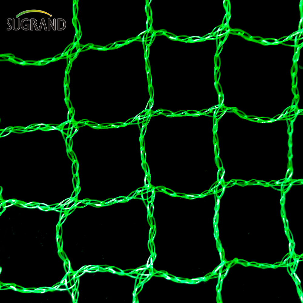 10mm-30mm tkana zielona siatka na ptaki do łapania siatki na ptaki