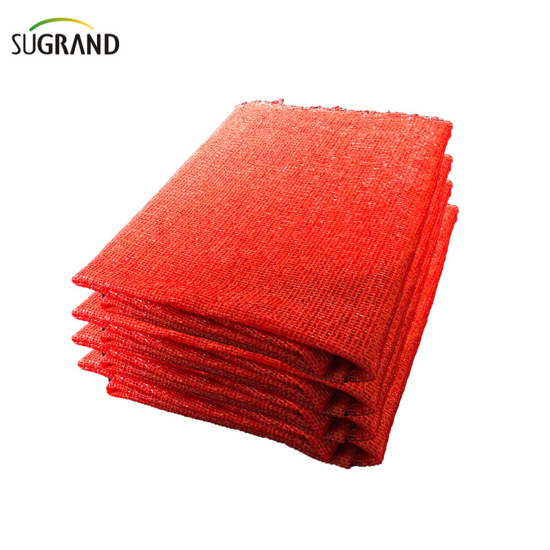 135GSM NOWOŚĆ TAPE HDPE RED I White Shade Dostawca sieci