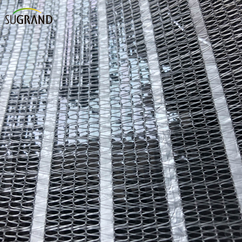 50% srebrnej aluminiowej netto cienia do ochrony ogrodu balkonowego 